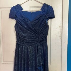 Formal Blue Sparkly Dress